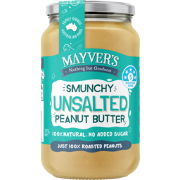 Photo of Mayver's Smunchy Peanut Butter Unsalted 375g 375g
