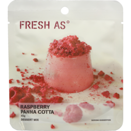 Photo of Fresh As Dessert Mix Panna Cotta Raspberry