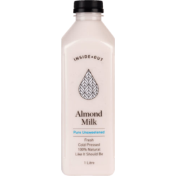Photo of Inside Out Milk Almond Unsweetened (1L)