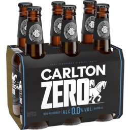 Photo of Carlton Zero Bottle 6pk 330ml