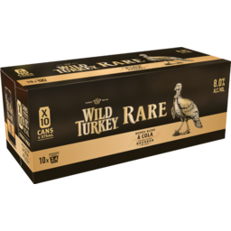 Photo of Wild Turkey Rare & Cola 8% Can 10pk