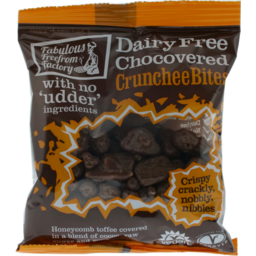 Photo of Fabulous Free From Factory Dairy Free Chocolate Covered Crunchie Bites 65g