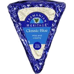 Photo of Tasmanian Heritage Cheese Blue Wedge120g 