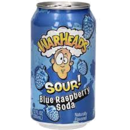 Photo of Warhead Soda Blue Raspberry 355ml