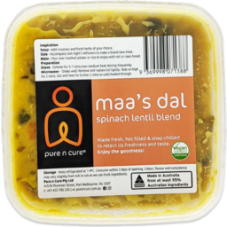 Photo of 	MAA'S DAL SPINACH LENTIL BLEND 560g