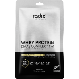 Photo of Radix Nutrition Whey Protein Diaas Complex Coconut