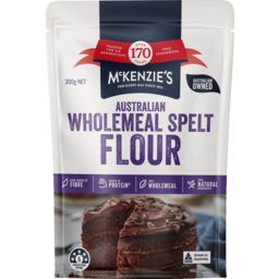 Photo of Mckenzies Australian Wholemeal Spelt Flour 300g