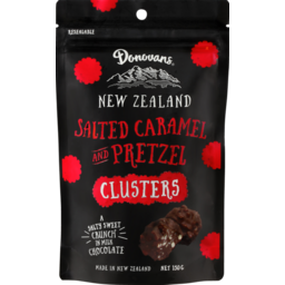 Photo of Donovans Clusters Chocolate Salted Caramel & Pretzel