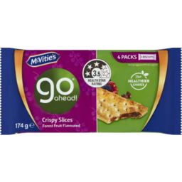 Photo of Mcvities Go Ahead Crispy Slices Forest Fruit 174g