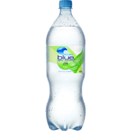 Photo of Kiwi Blue Lightly Sparkling Water Lime Bottle