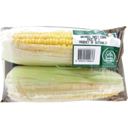 Photo of Earths Garden Organics Sweet Corn 2 Pack