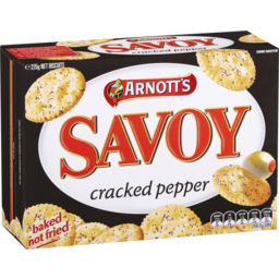 Photo of Savoy Cracked Pepper 225g