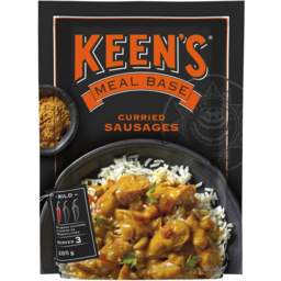 Photo of Keens Meal Base Curried Sausages 285gm