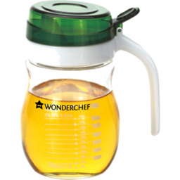 Photo of Wonderchef Glass Oil Pourer Transparent/Green or Red