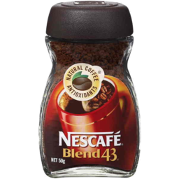 Photo of Nescafe Blend Instant Coffee 50 Jar 43g