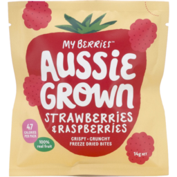 Photo of My Berries Aussie Grown Freeze Dried Strawberries and Raspberries