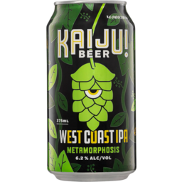 Photo of Kaiju Metamorphosis West Coast IPA Can