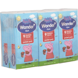 Photo of Wonder Pepper Pig Pocket Tissues 6pkt 