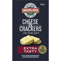 Photo of Mainland On The Go Extra Tasty Cheese & Crackers