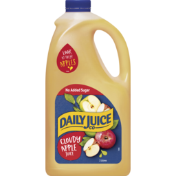Photo of Daily Juice Co Cloudy Apple Juice 2lt