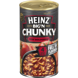 Photo of Heinz® Big'n Chunky Beef Bolognese Soup 535g
