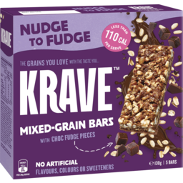 Photo of Krave Mixed-Grain Bars Nudge To Fudge 5 Pack 130g