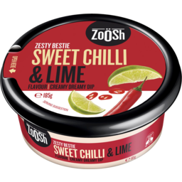 Photo of Zoosh Sweet Chilli & Lime Dip 185gm