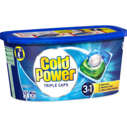 Photo of Cold Power Regular Front & Top Loader Laundry Triple Caps 450g 30 Pack