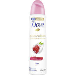 Photo of Dove Go Fresh Pomegranate & Lemon Verbena Scent Antiperspirant Deodorant Aerosol 150ml