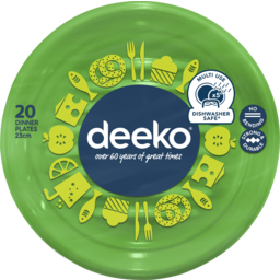 Photo of Deeko Dinner Plates 20 Pack