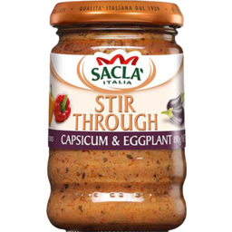 Photo of Sacla Stir Through Capsicum & Eggplant Pasta Sauce