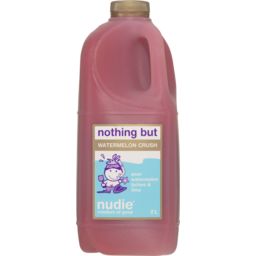 Photo of Nudie Nothing But Pear Watermelon Lychee Lime 2l