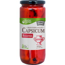 Photo of Absolute Organic Roasted Capsicums 465g