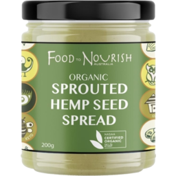 Photo of Food To Nourish Hemp Seed Spread 200g