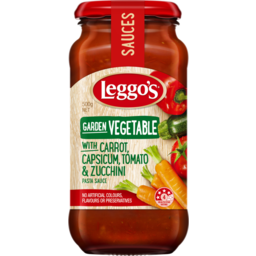 Photo of Leggos Garden Vegetable With Carrot Capsicum Tomato & Zucchini Pasta Sauce 500g