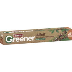 Photo of Multix Greener Recycled Alfoil 25m X 30cm