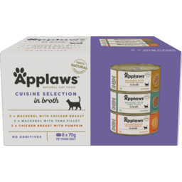 Photo of Applaws Cat Tin - Cuisine Selection In Broth -