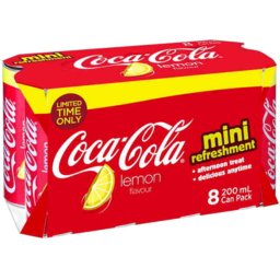 Photo of Coca Cola Lemon 8ml