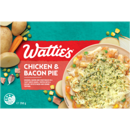Photo of Wattie's Snack Meal Chicken & Bacon Pie 250g