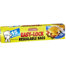 Photo of Supreme Easy Lock Mini Plastic Bags