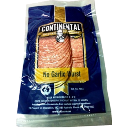 Photo of Continental Wurst No Garlic