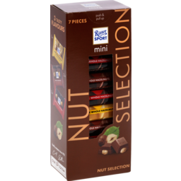 Photo of Ritter Sport Mini Milk Chocolate Tower Nut Selection 7 Pieces 