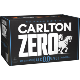 Photo of Carlton Zero Bottles