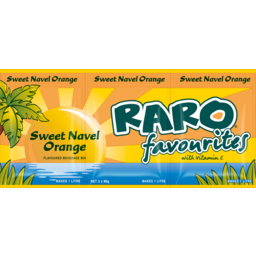 Photo of Raro Sachets Drink Mix Sweet Navel Orange 3 Pack