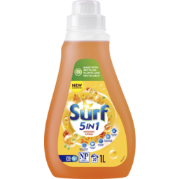 Photo of Surf Sunshine Citrus 5 In 1 Front & Top Loader Laundry Liquid 1l