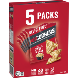 Photo of Popcorners Sweet And Salty Popped-Corn Chips 5pk