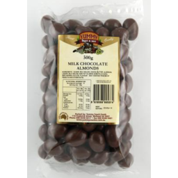 Photo of Yummy Milk Chocolate Almonds 500gm