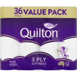 Photo of Quilton Toilet Roll White 3ply