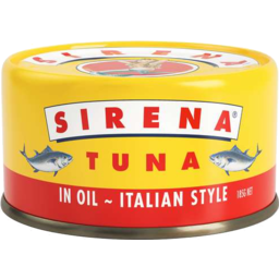 Photo of Sirena Tuna Italian Style 185g
