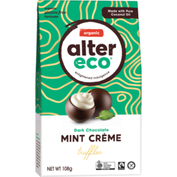 Photo of Alter Eco Truffles - Mint Creme (Dark Chocolate)